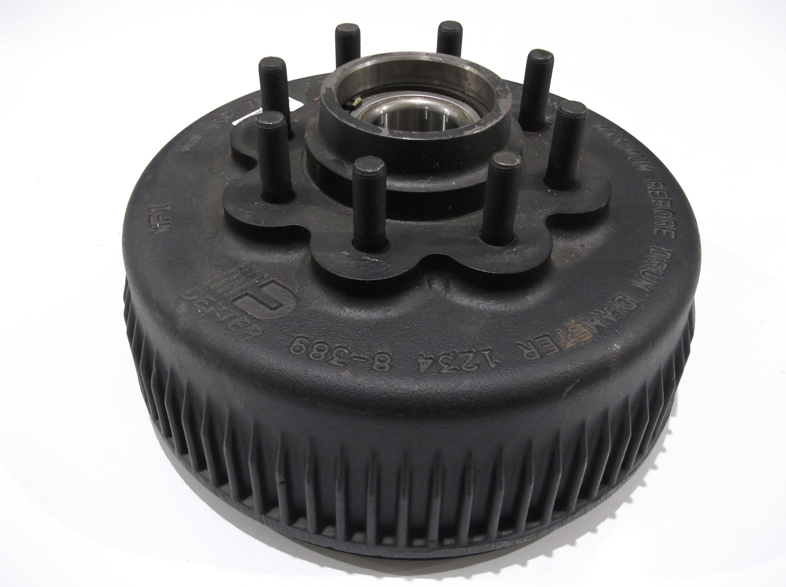 008-389-81 Nev-R-Lube Hub/Drum, 8 Lug, 12-1/4 x 3-3/8 - Brakes 4