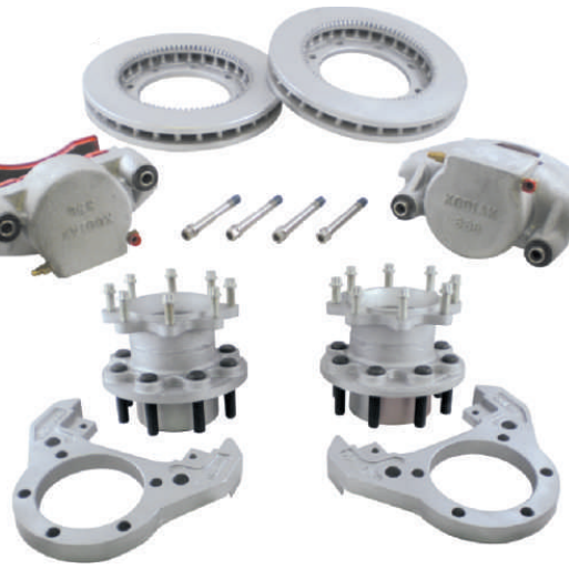 2/H-11-10Q-DDDD-K Genuine Kodiak Disc Brake Kit for #99 Rockwell