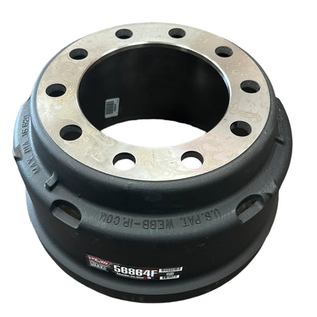 56864F Genuine Webb Brake Drum, 16.5 x 7, Made in USA - Brakes 4 Trailers