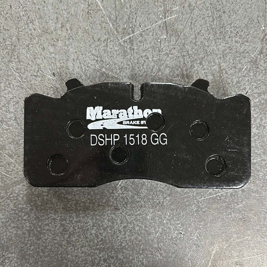 DSHP1518 Pan 17 Air Disc Brake Pads, Aftermarket Pads for Wabco Pan 17 - Brakes 4 Trailers