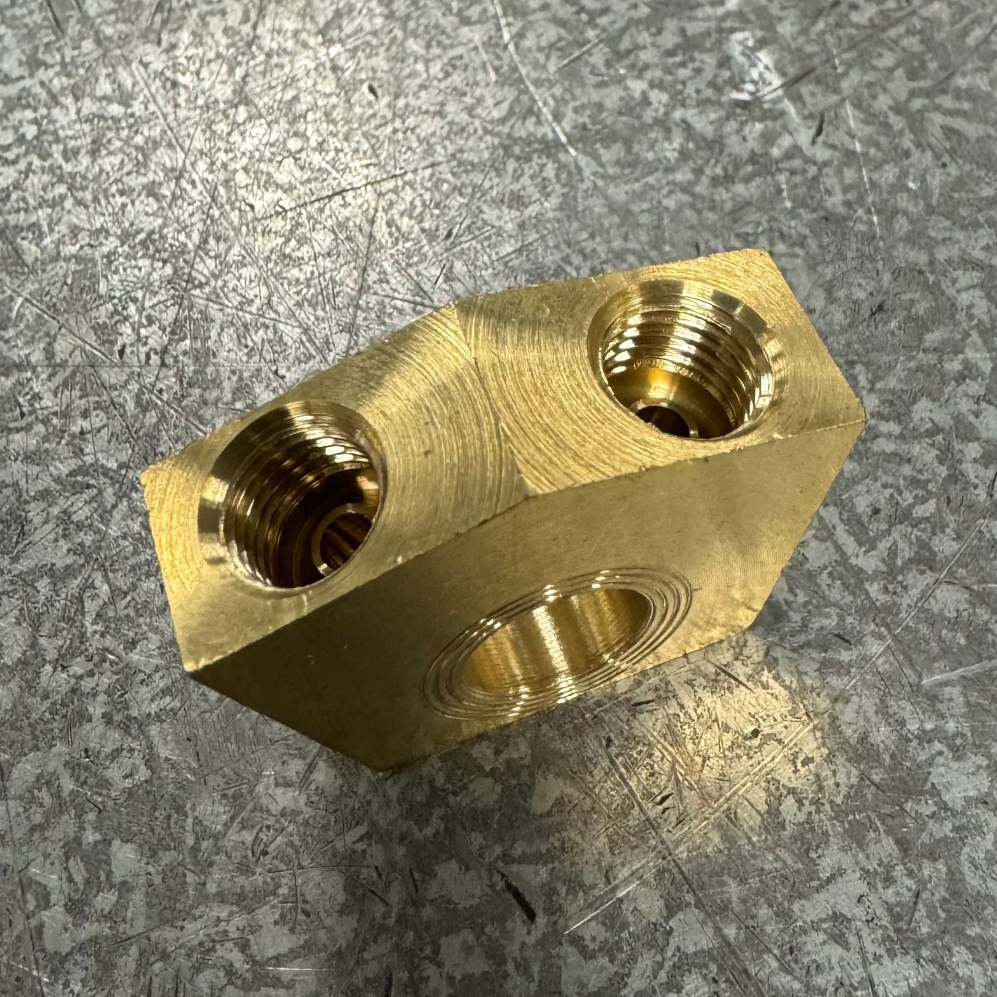 Genuine Dexter UFP Brake Banjo Block - Brakes 4 Trailers