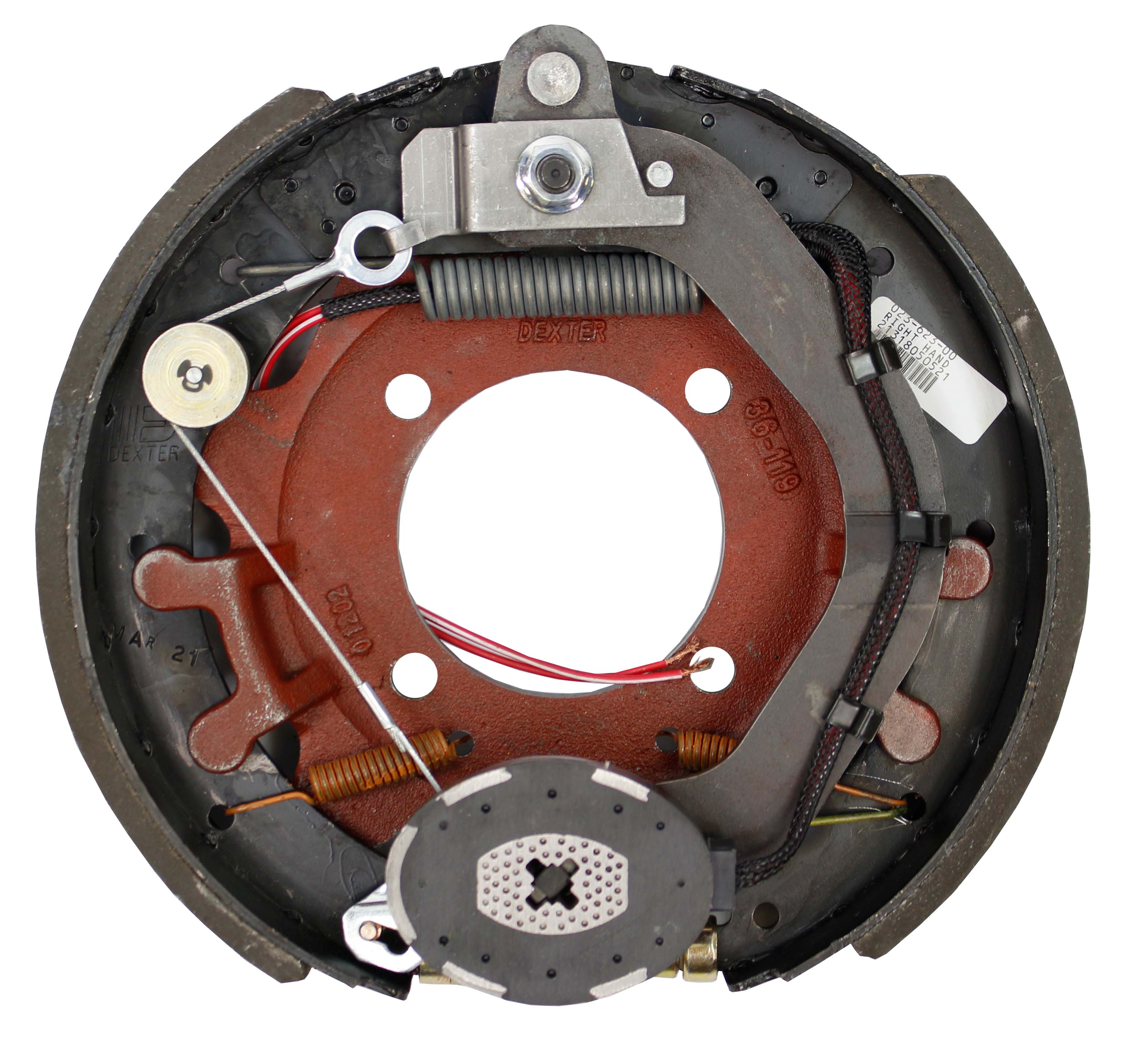 K23-623-00 Genuine Dexter 12-1/4 x 2-1/2 Electric Brake Assembly