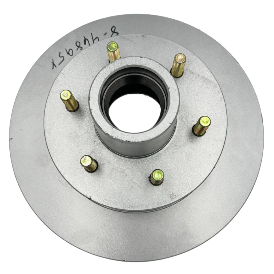 008-46895X Genuine Tie Down Hub and Rotor, 12" OD, 6 ON 5.5, Galvanized