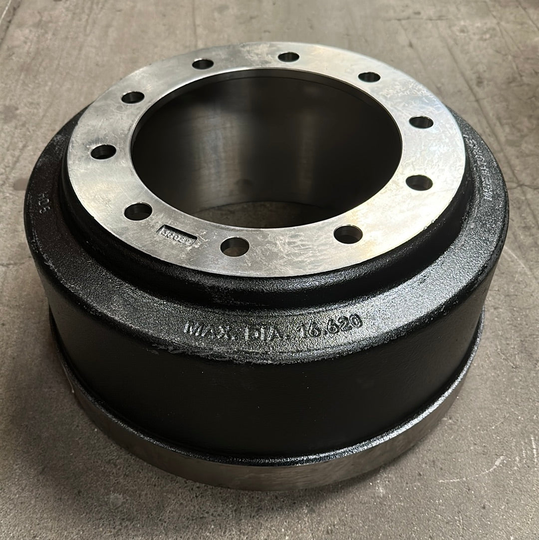 HD5 Dayton Brake Drum, 16.5 x 7, Made in Turkey - Brakes 4 Trailers