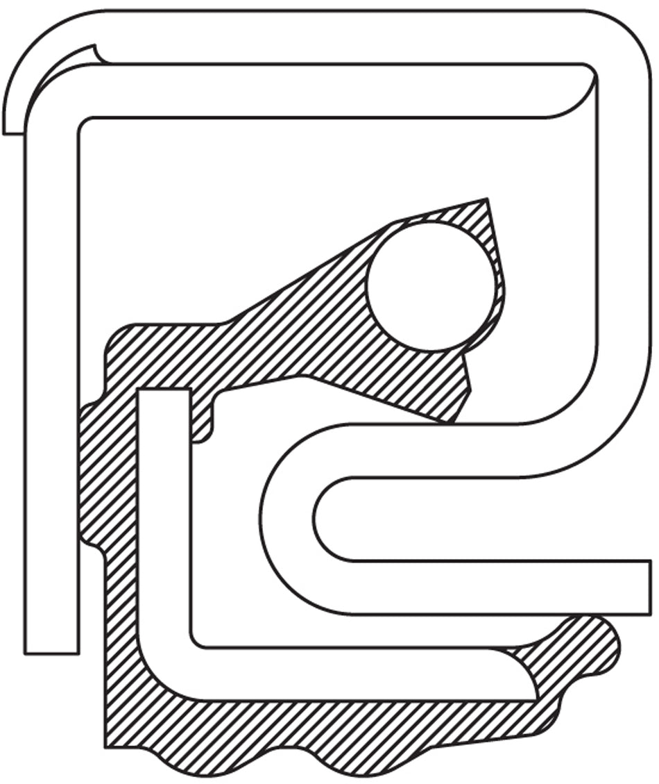 National 370014A Oil Bath Seal – 3.125" x 4.506", Fits Dexter 12K–16K & AL-KO 10–12K Axles