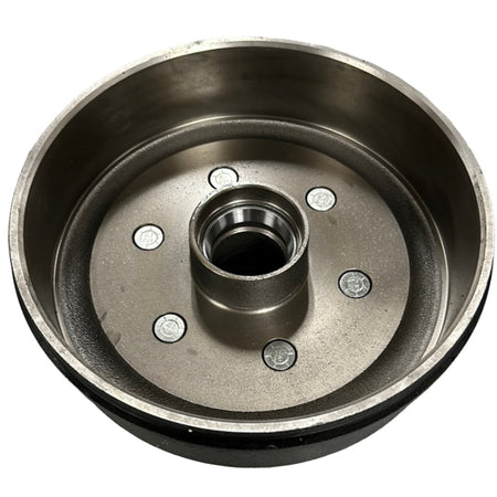008-250-05 Aftermarket Hub and Drum, 3.5K, 6 on 5.5 Bolt Pattern, 1/2" Studs, Grease - Brakes 4 Trailers