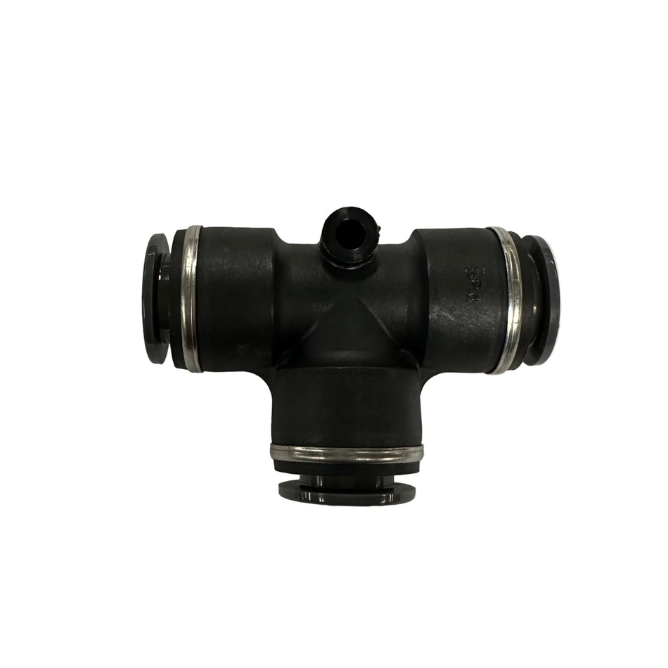 Push-Lock Union Tee, Composite, DOT Approved Push Lock Air Fitting