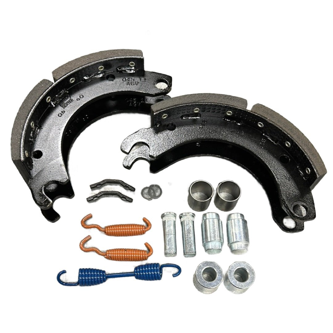 12.25 x 4 Dexter PQ Brake Shoe Kit, Air Brake, One Wheel Kit - Brakes 4 Trailers