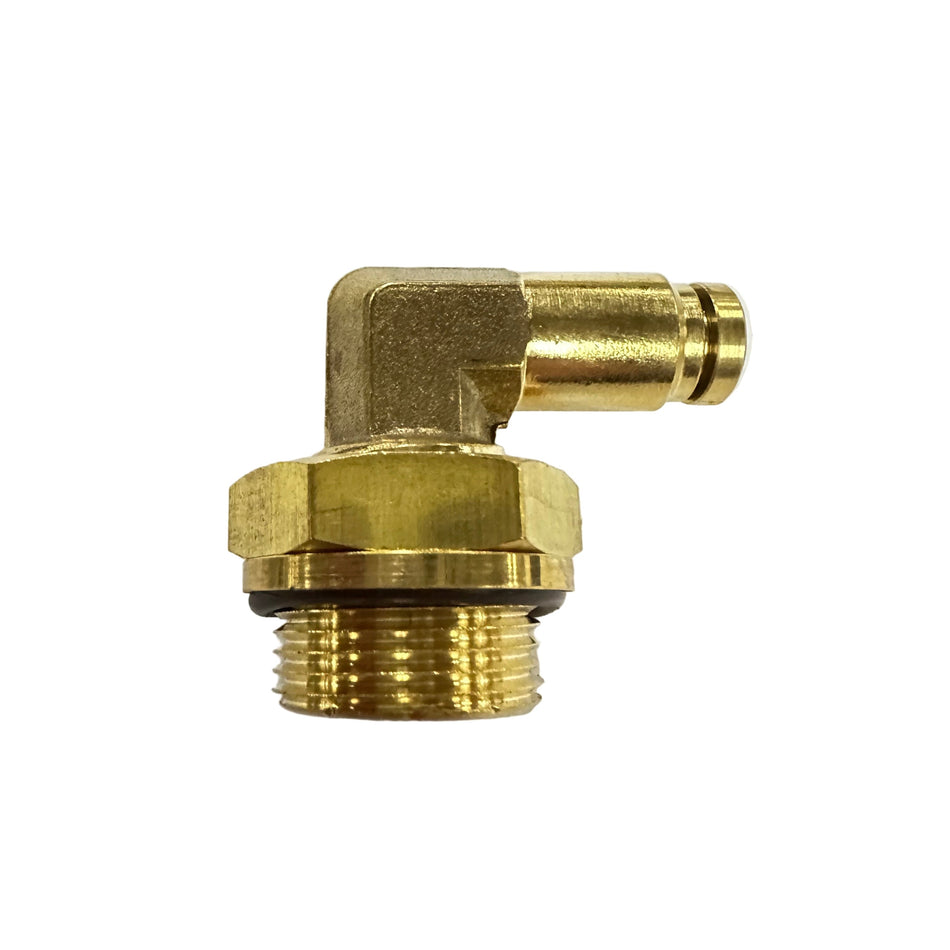 Metric Fitting, Elbow Connector, Push Lock