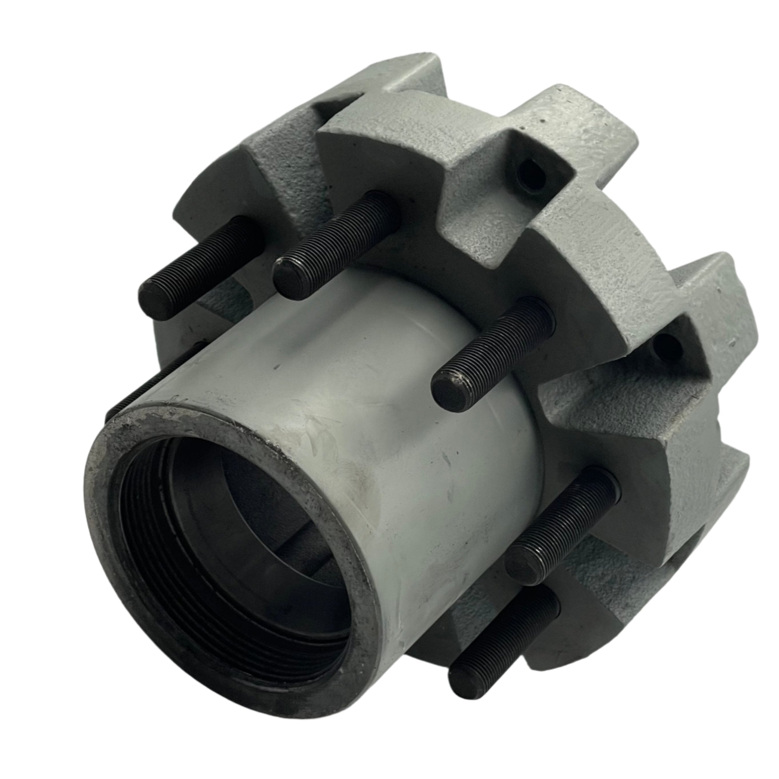 12K Rockwell American Hub, 4.75 Pilot (Gray Paint) – Brakes 4 Trailers