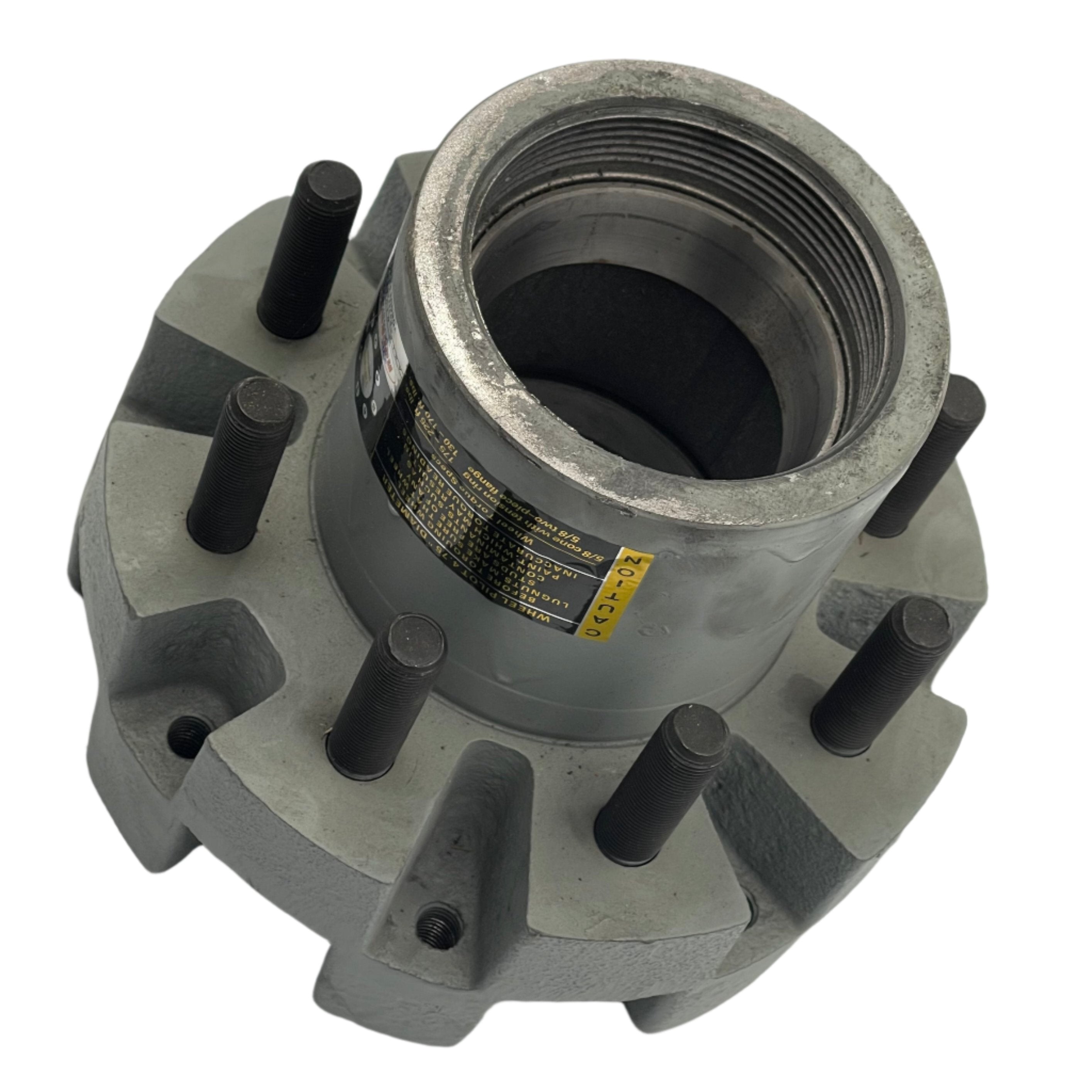 12K Rockwell American Hub, 4.75 Pilot (Gray Paint) – Brakes 4 Trailers