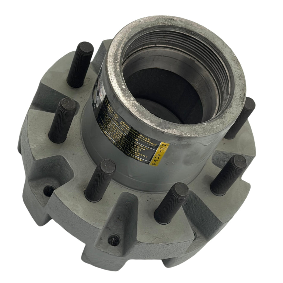 12K Rockwell American Hub, 4.75 Pilot (Gray Paint)