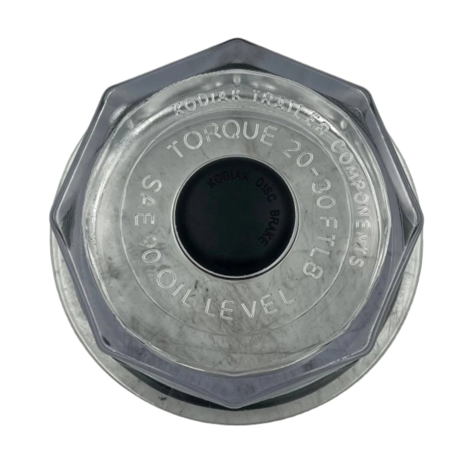 Kodiak 10-14K Hub Cap 021-296-00, Complete Cap with Plug and