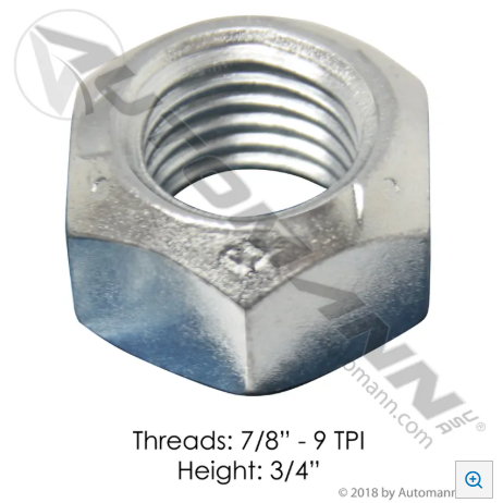 7/8" Equalizer Lock Nut