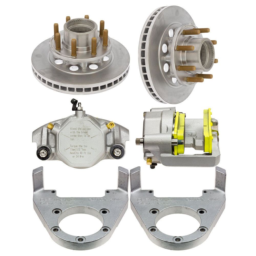 DeeMaxx 10K Disc Brake Kit, Integral Hub and Rotor with 5/8