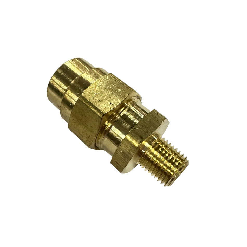 Reusable Hose Fitting W/O Spring Guard