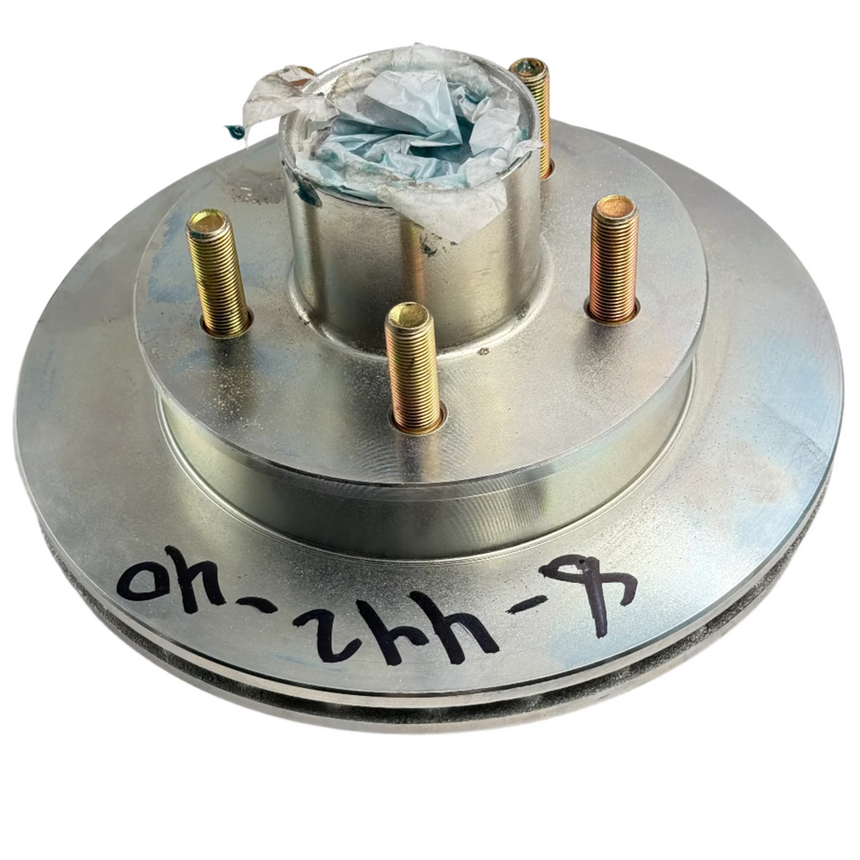 008-442-40 Dexter UFP Hub and Rotor, DB-35, Threaded for Vortex Cap, 9.75", 3.5-3.75K Axles