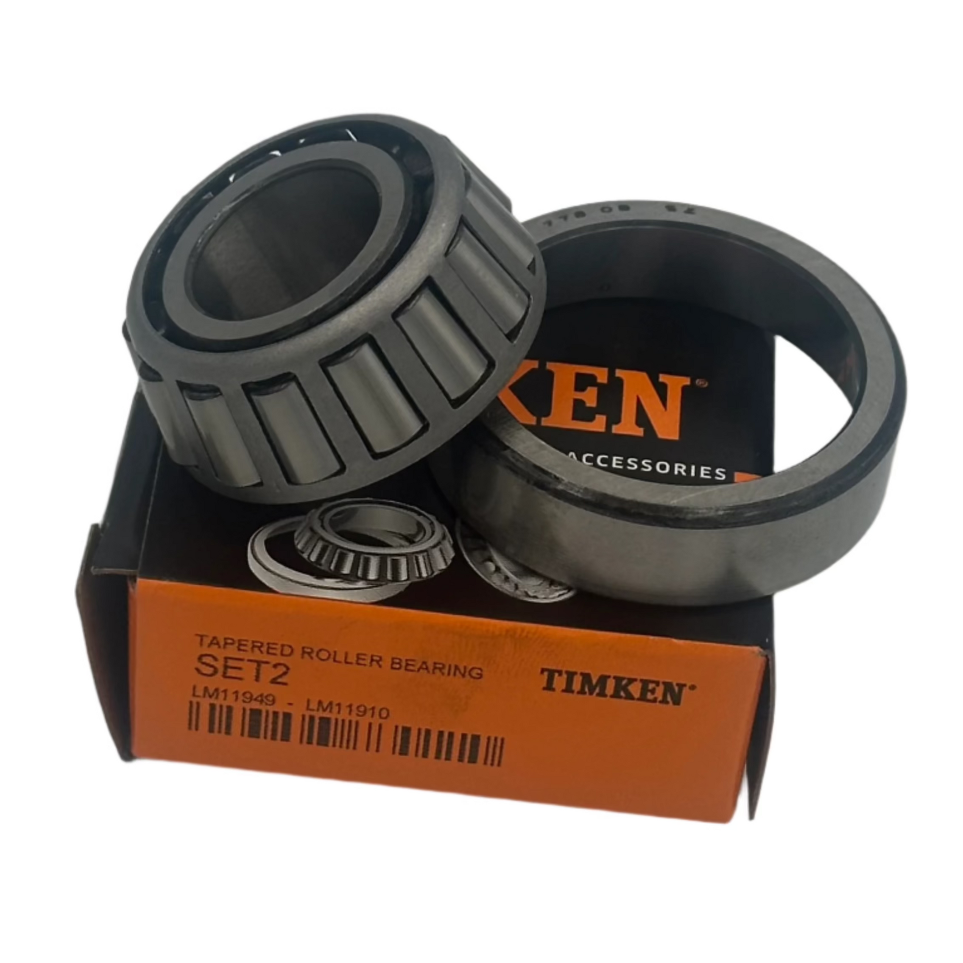 Timken SET2 - LM11949 Bearing / LM11910 Race – Brakes 4 Trailers