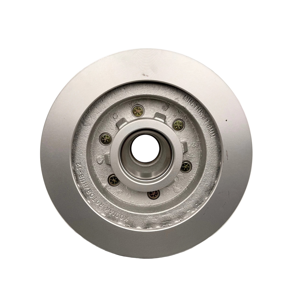 Kodiak 12" hub And Rotor, 6 Lug, ROTOR-12-DAC