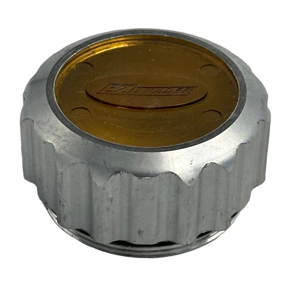 EZ Loader Oil Bath Hub Cap for 6-Lug Threaded Hubs (2005–Present) – Metal with O-Ring Replacement for Boat Trailer 250-034389