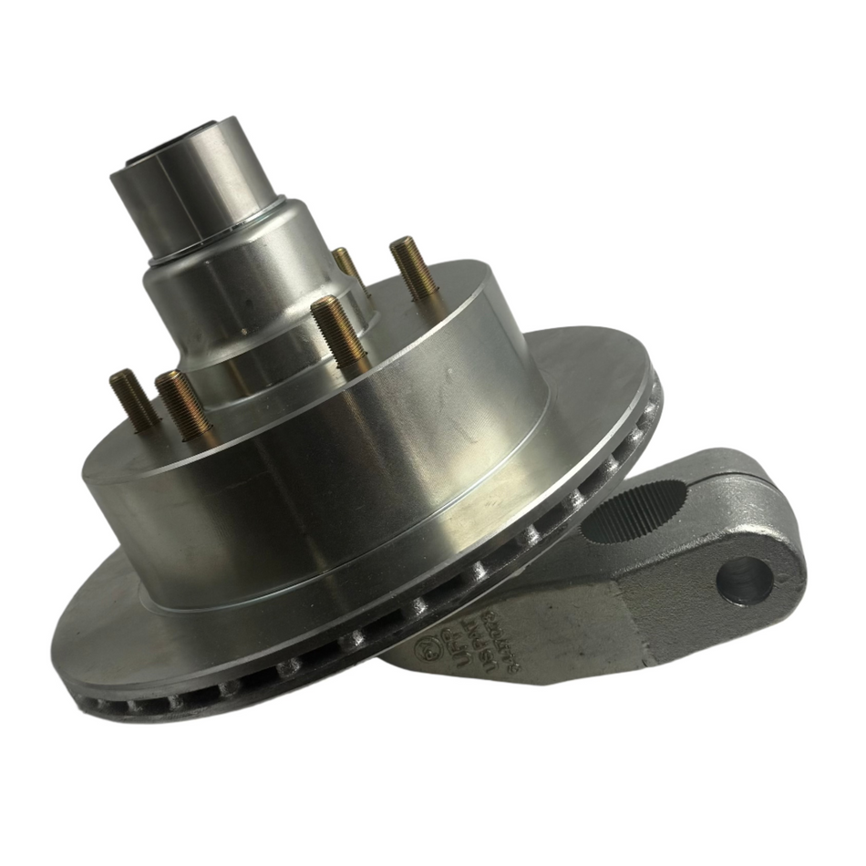 Genuine Dexter (UFP) Loaded Torsion Spindle Arm 6K, 6 Lug Hub/Rotor, No Caliper
