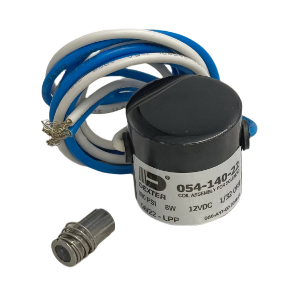 Dexter UFP Reverse Solenoid Coil – 054-140-22 Replacement for Surge Brake Actuators