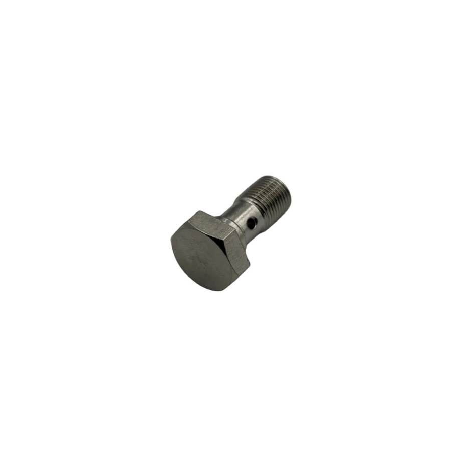 007-691-00 Genuine Dexter (Tie Down) Brake Banjo Bolt 11338 for 46304A Caliper – 1/8" NPS, 15/16" Length, 5/8" Hex