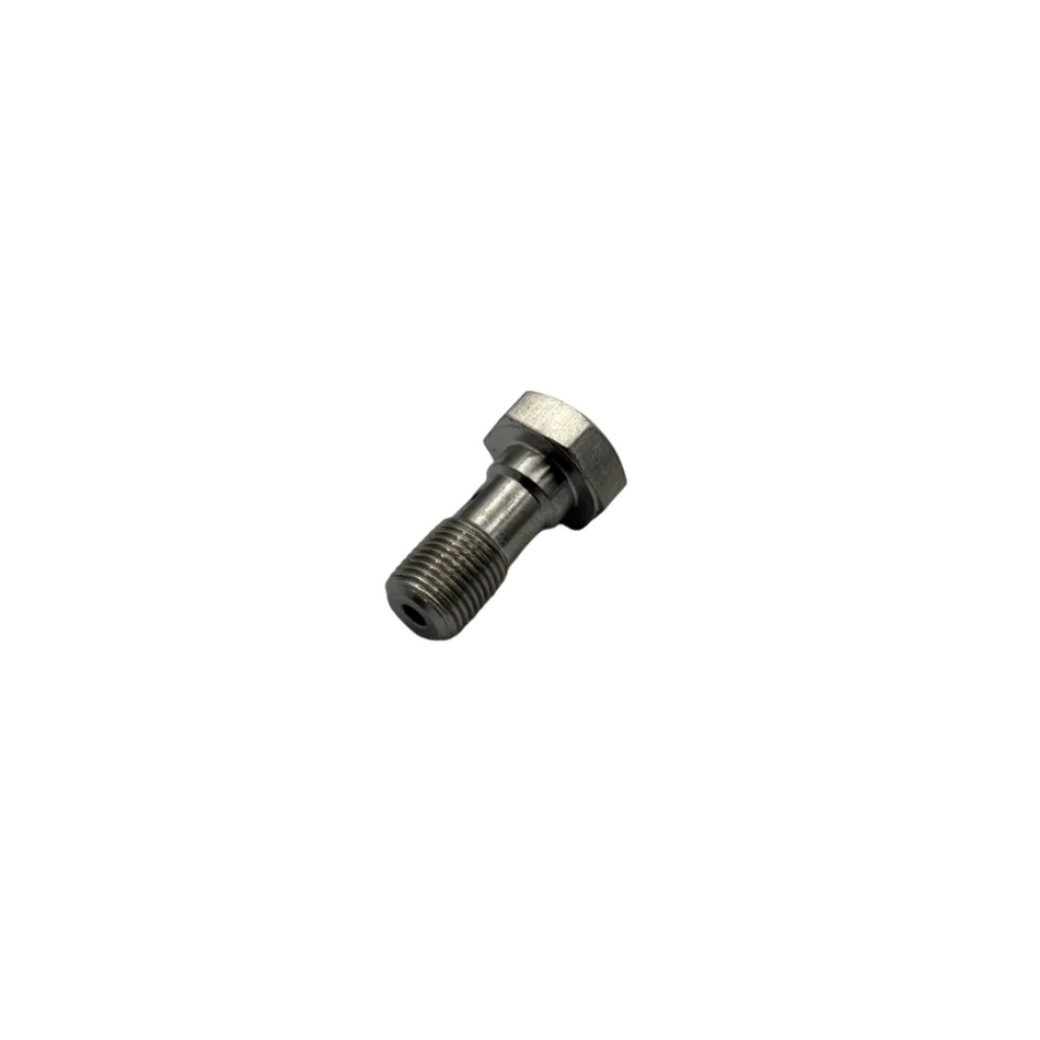 007-691-00 Genuine Dexter (Tie Down) Brake Banjo Bolt 11338 for 46304A Caliper – 1/8" NPS, 15/16" Length, 5/8" Hex
