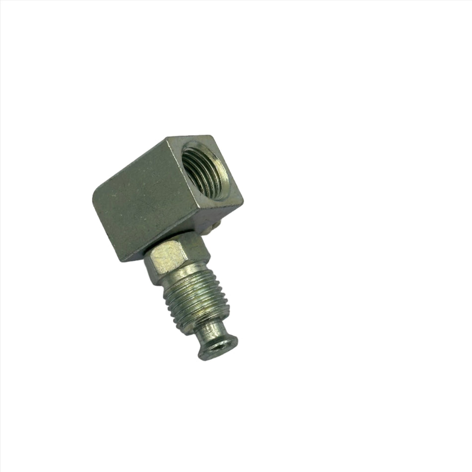BQ141 BrakeQuip 90 Degree Swivel Fitting, 3/8-24 Male to 3/8-24 Female
