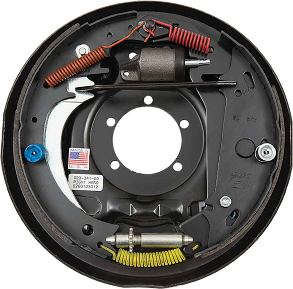 12" x 2"  Genuine Dexter Hydraulic Free Backing With Park Brake, Uni-Servo, Right Hand, 023-341-00