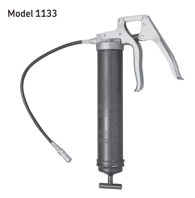 Lincoln Model 1133 HD One-Hand Grease Gun – Includes 18" Whip Hose & Coupler