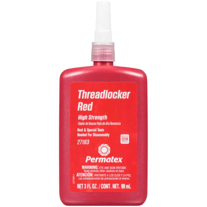Permatex High Strength Red Threadlocker – Brakes 4 Trailers
